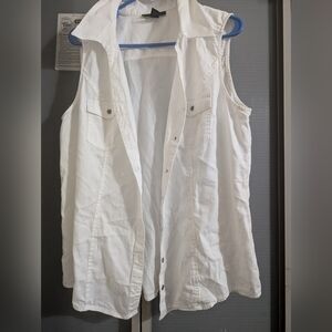 White button down shirt